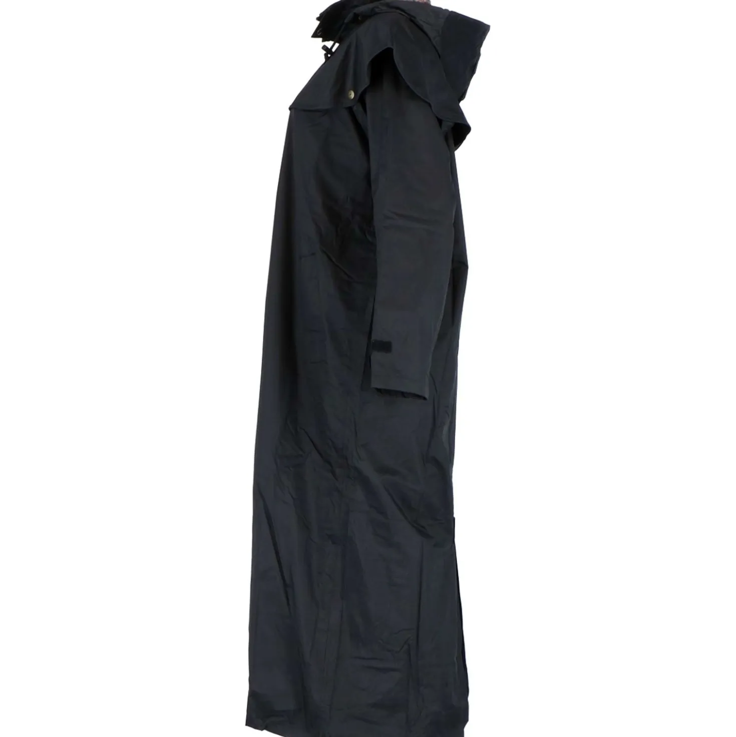 Scippis Black Roo Stockman Coat Zwart