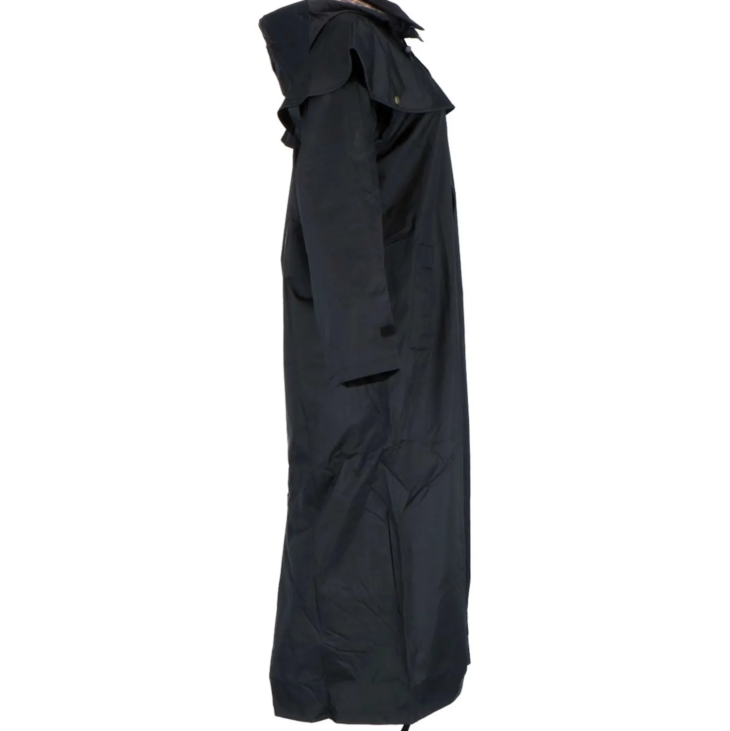 Scippis Black Roo Stockman Coat Zwart