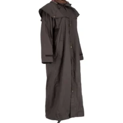 Scippis Black Roo Stockman Coat Bruin