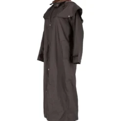 Scippis Black Roo Stockman Coat Bruin
