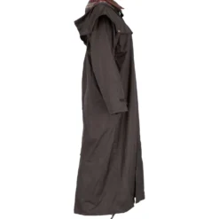Scippis Black Roo Stockman Coat Bruin