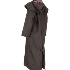 Scippis Black Roo Stockman Coat Bruin