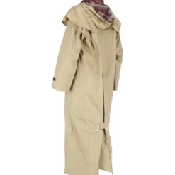 Scippis Black Roo Stockman Coat Beige