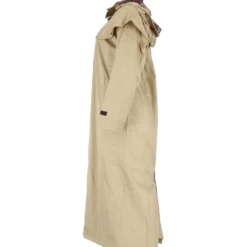Scippis Black Roo Stockman Coat Beige