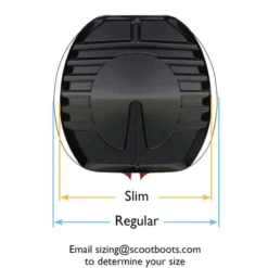 Scoot Boot Hoefschoen Slim Single Pony Zwart