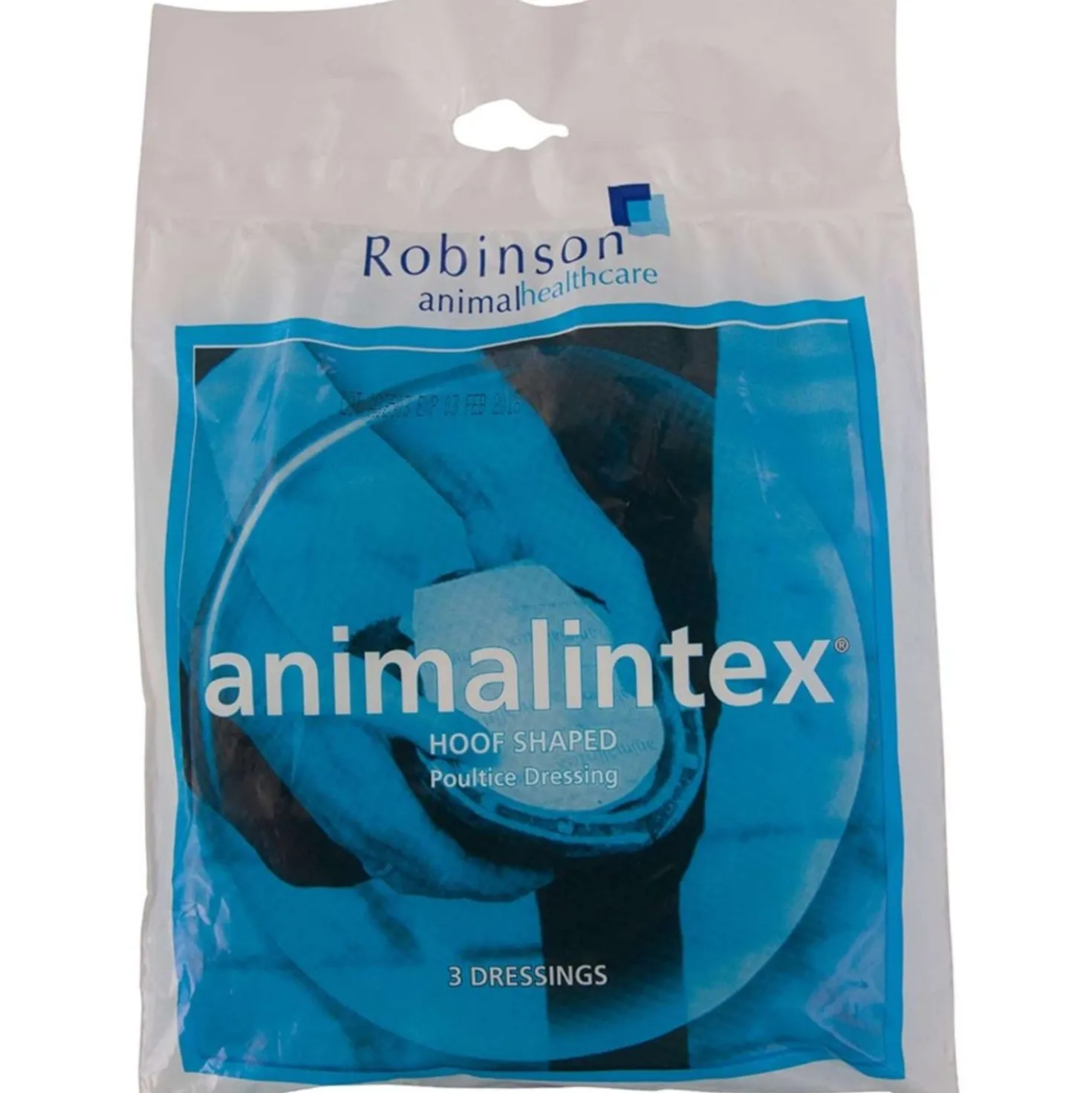 Sectolin Animalintex Hoof Shaped Wit