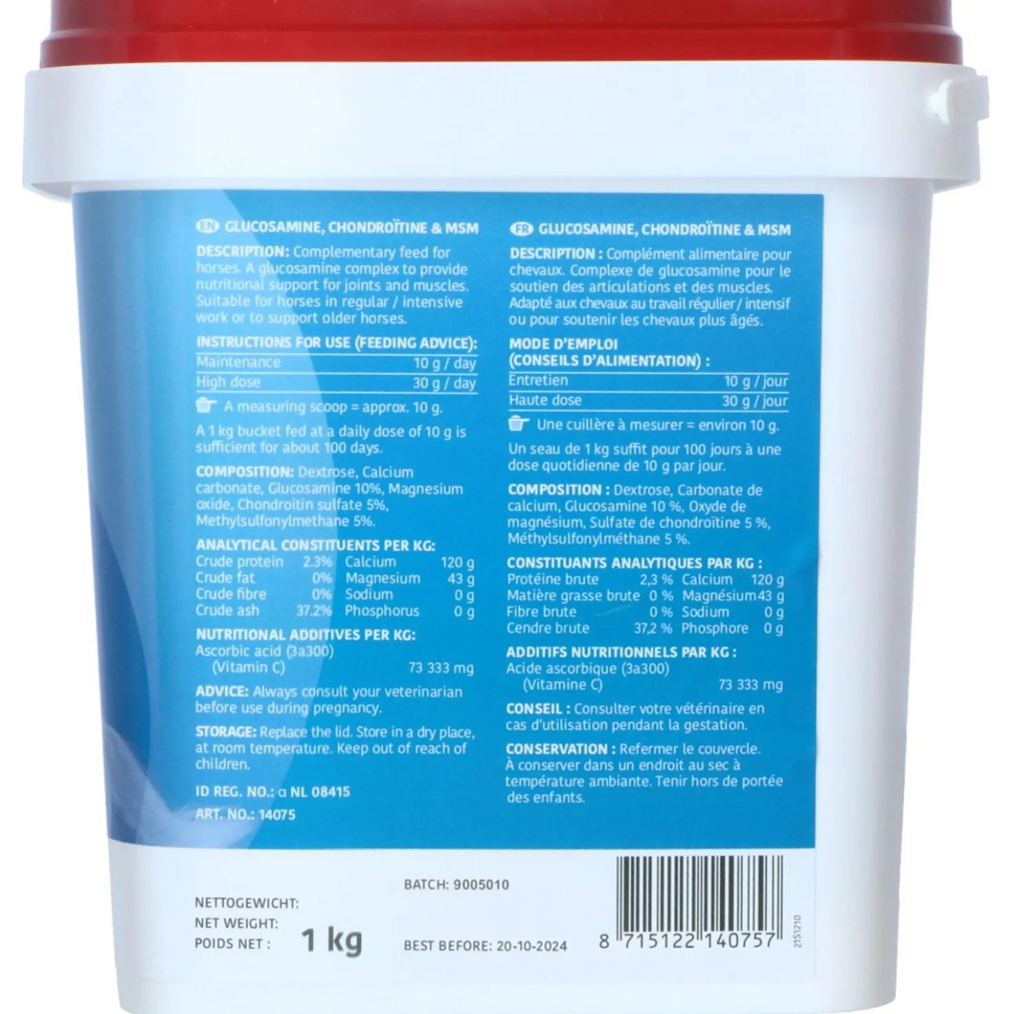 Sectolin Glucosamine, Chondroïtine en MSM