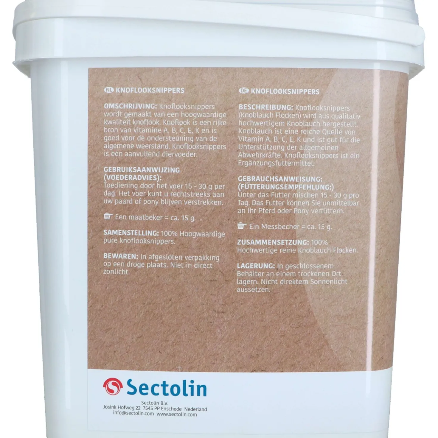 Sectolin Knoflook Snippers