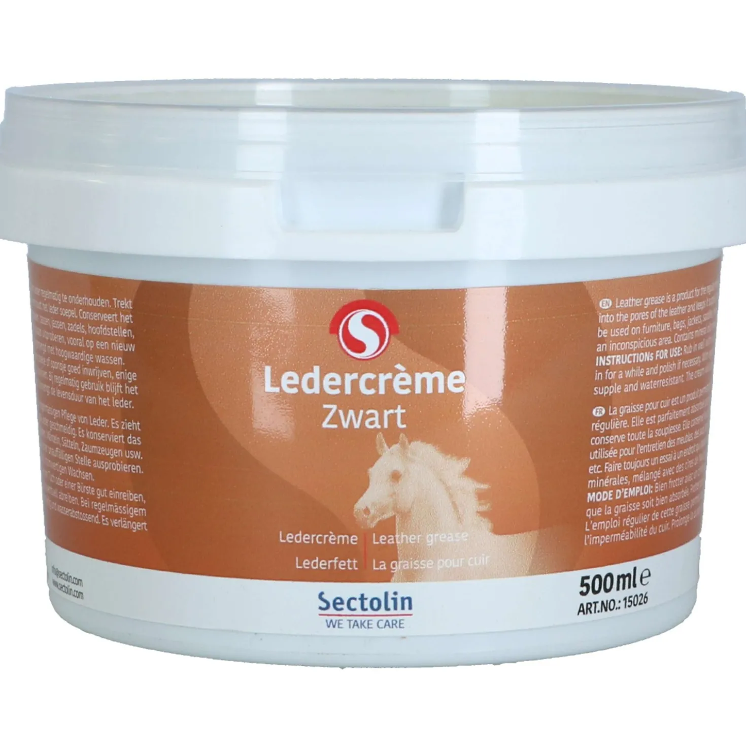Sectolin Ledercreme Zwart