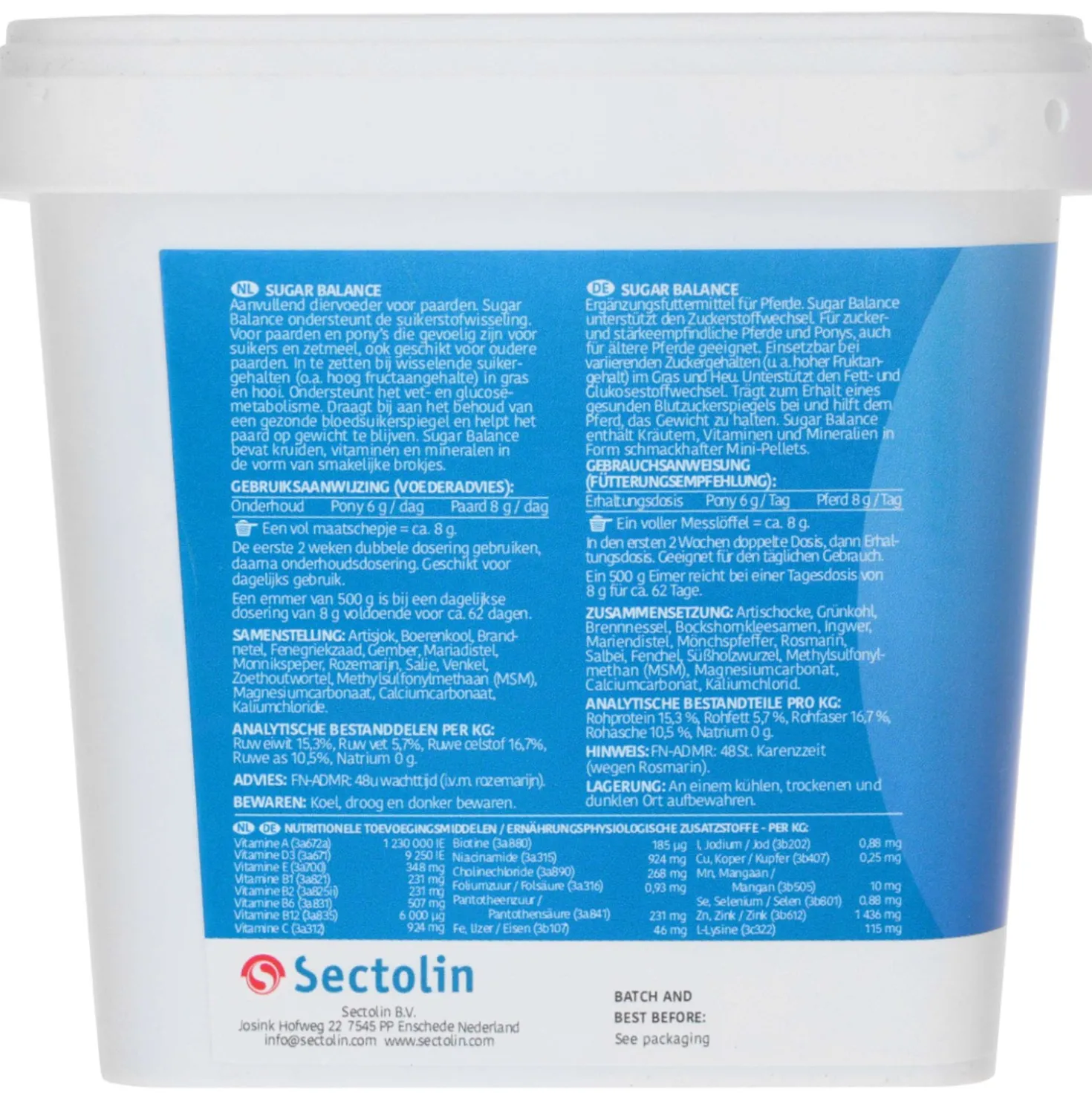 Sectolin Sugar Balance
