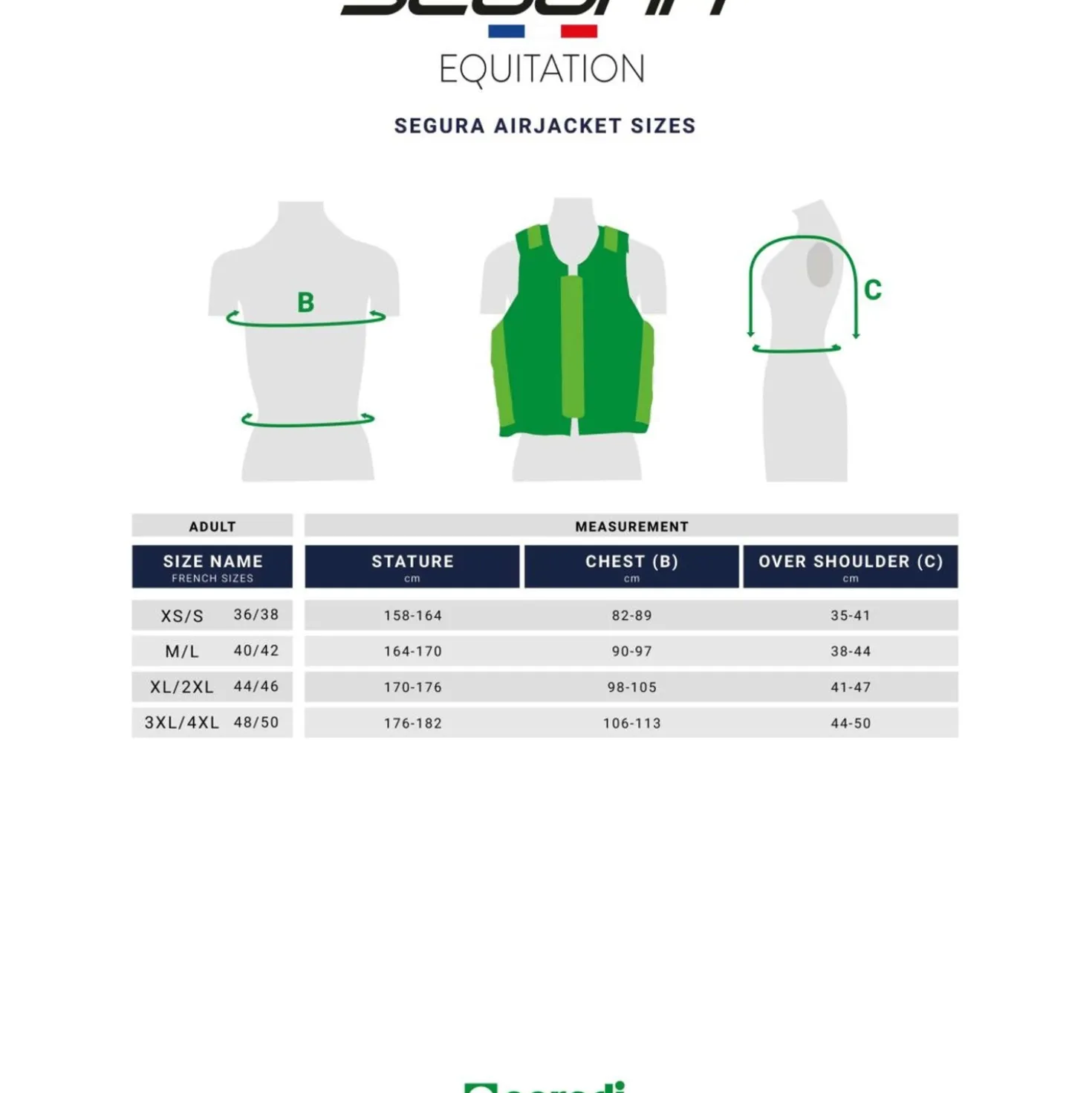 Segura Equitation Airbag C-protect Air Evo Zwart