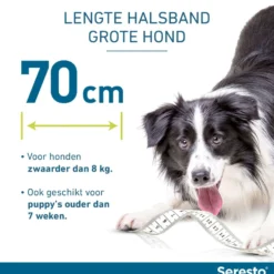 Seresto Teken en Vlooien Halsband Grote Hond