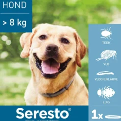Seresto Teken en Vlooien Halsband Grote Hond