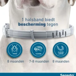 Seresto Teken en Vlooien Halsband Grote Hond