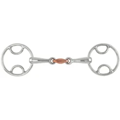 Shires Bevel Bit met Koperen Schakel RVS