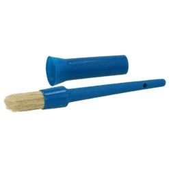 Shires Hoefoliekwast Plastic Blue