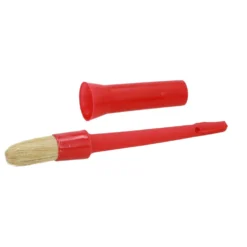 Shires Hoefoliekwast Plastic Red