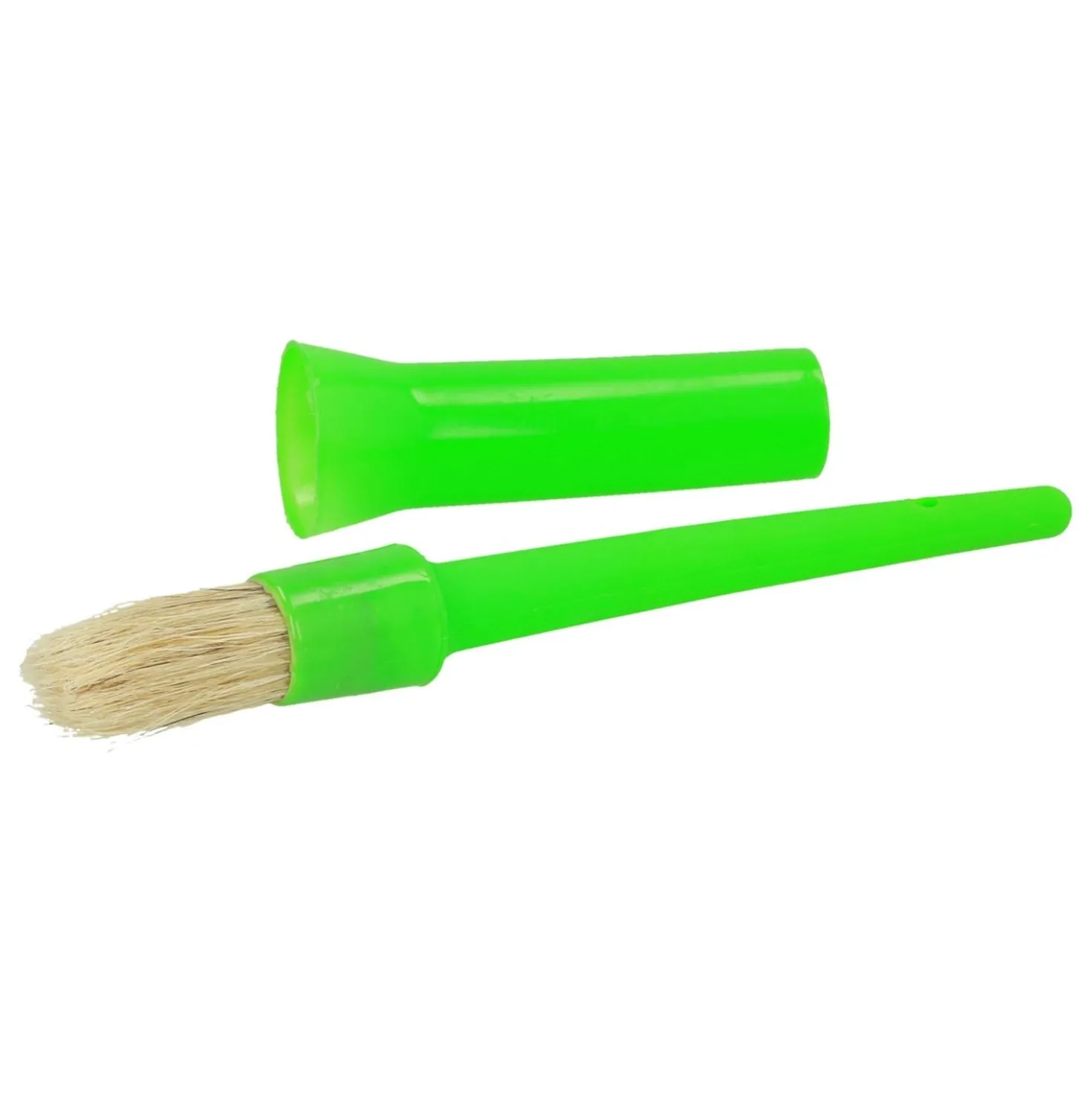 Shires Hoefoliekwast Plastic Lime Green