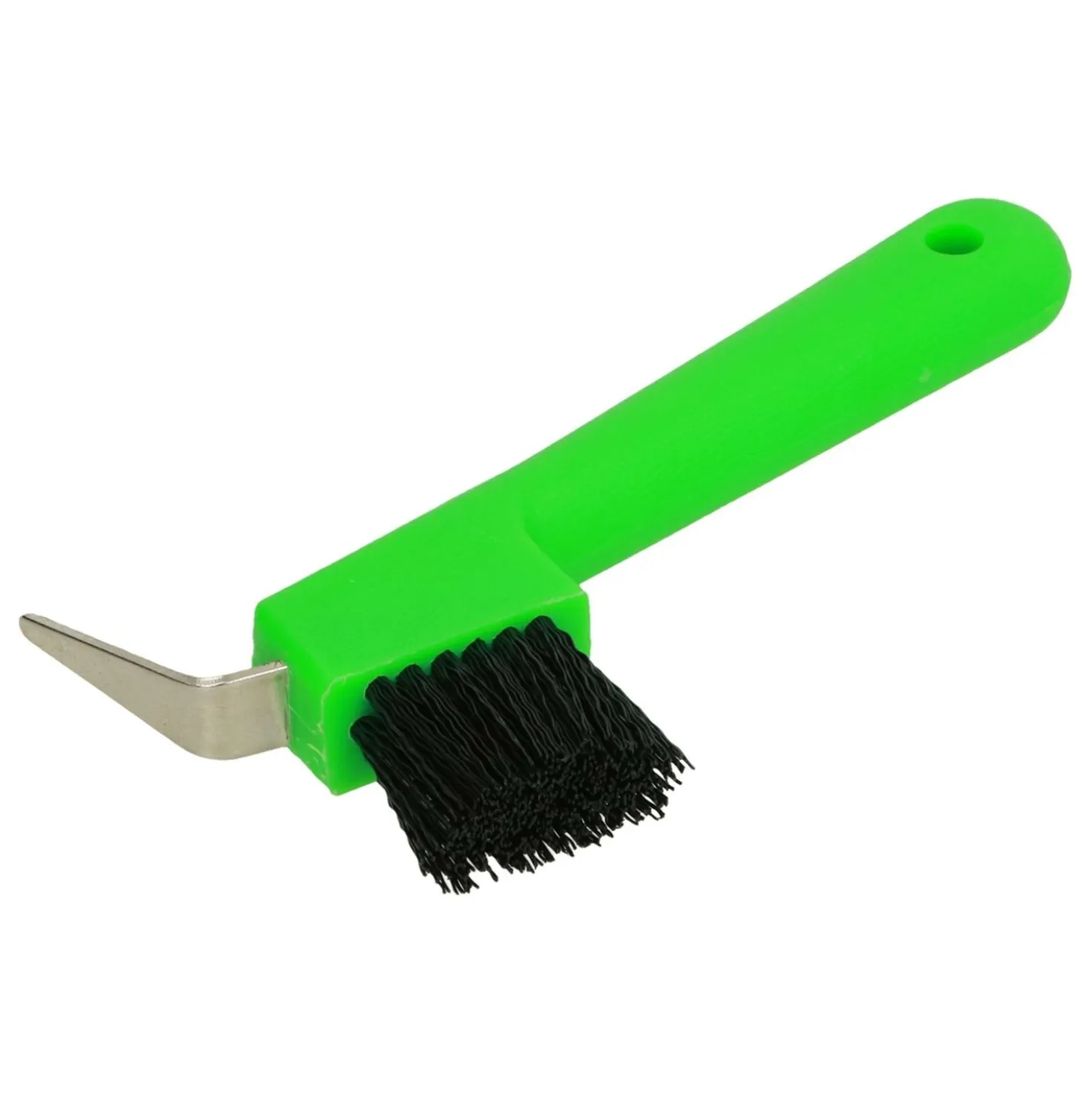 Shires Hoevenkrabber/Borstel Lime Green