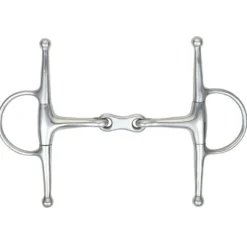 Shires Kneveltrens Dubbel Gebroken RVS