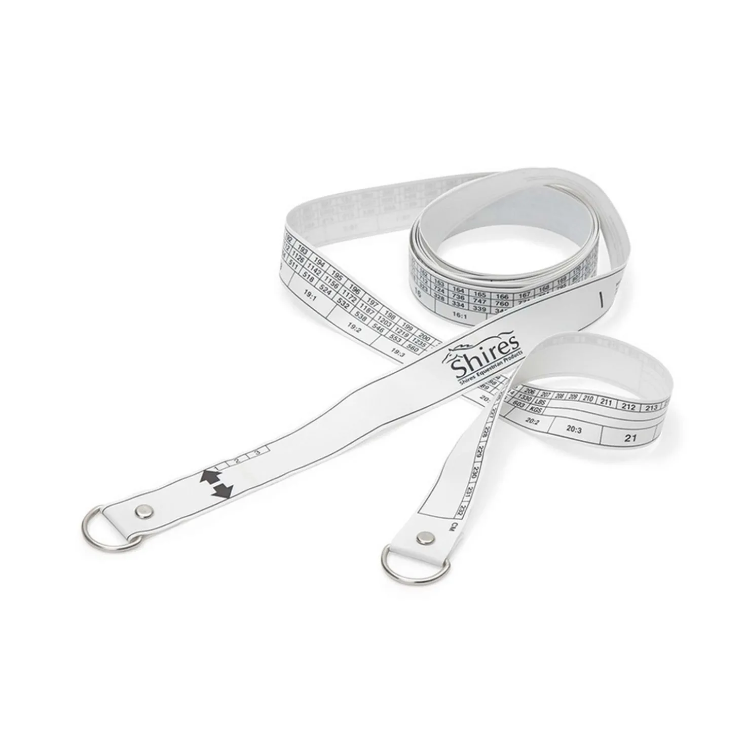 Shires Paard en Pony Weegband White