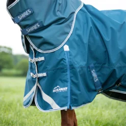 Shires Regendeken Original 50g Turnout met Hals Oceaan