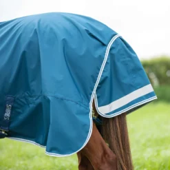Shires Regendeken Original 50g Turnout met Hals Oceaan