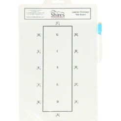 Shires Rijbak Oefenbord White