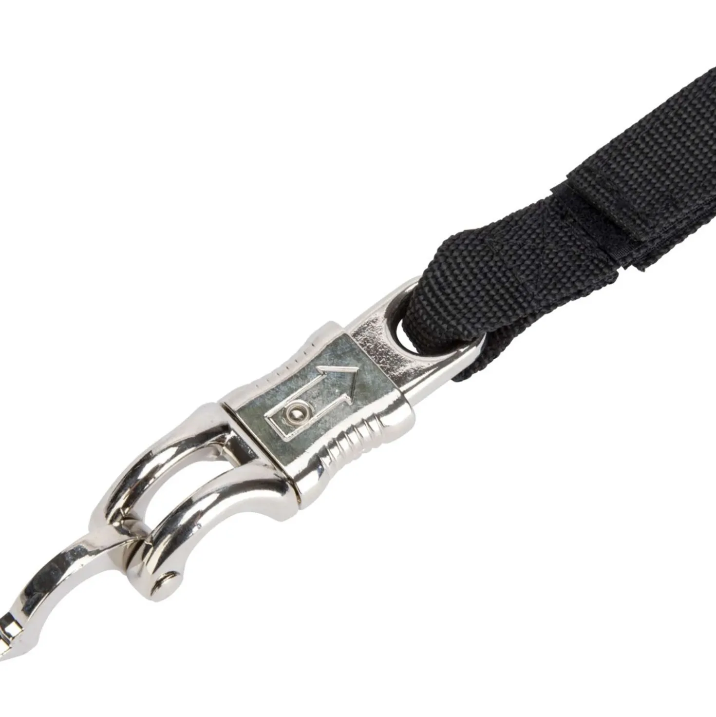 Shires Vastzetlijn Bungee Beakaway Zwart