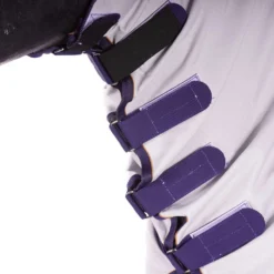 Shires Vliegendeken Highlander Plus Sun Shade Combo Grijs