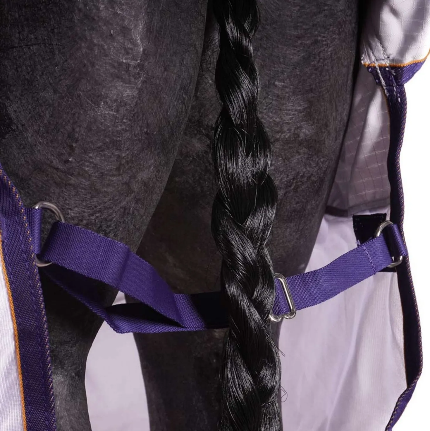 Shires Vliegendeken Highlander Plus Sun Shade Combo Grijs