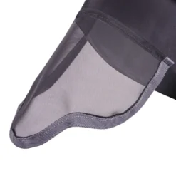 Shires Vliegenmasker Stretch met Neus Jet Zwart
