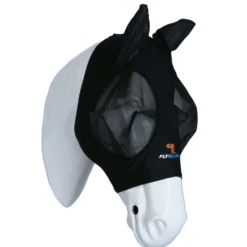 Shires Vliegenmasker Stretch Jet Zwart