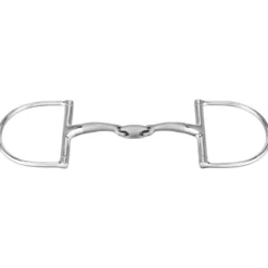 Sprenger D-trens Satinox 14mm RVS Dubbelgebroken