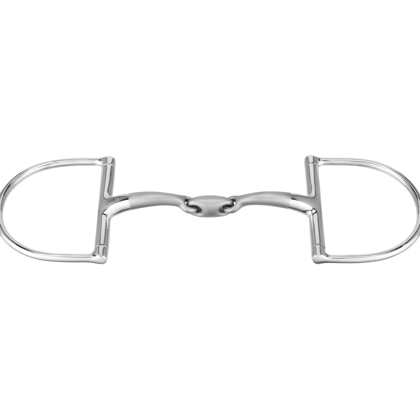 Sprenger D-trens Satinox 14mm RVS Dubbelgebroken