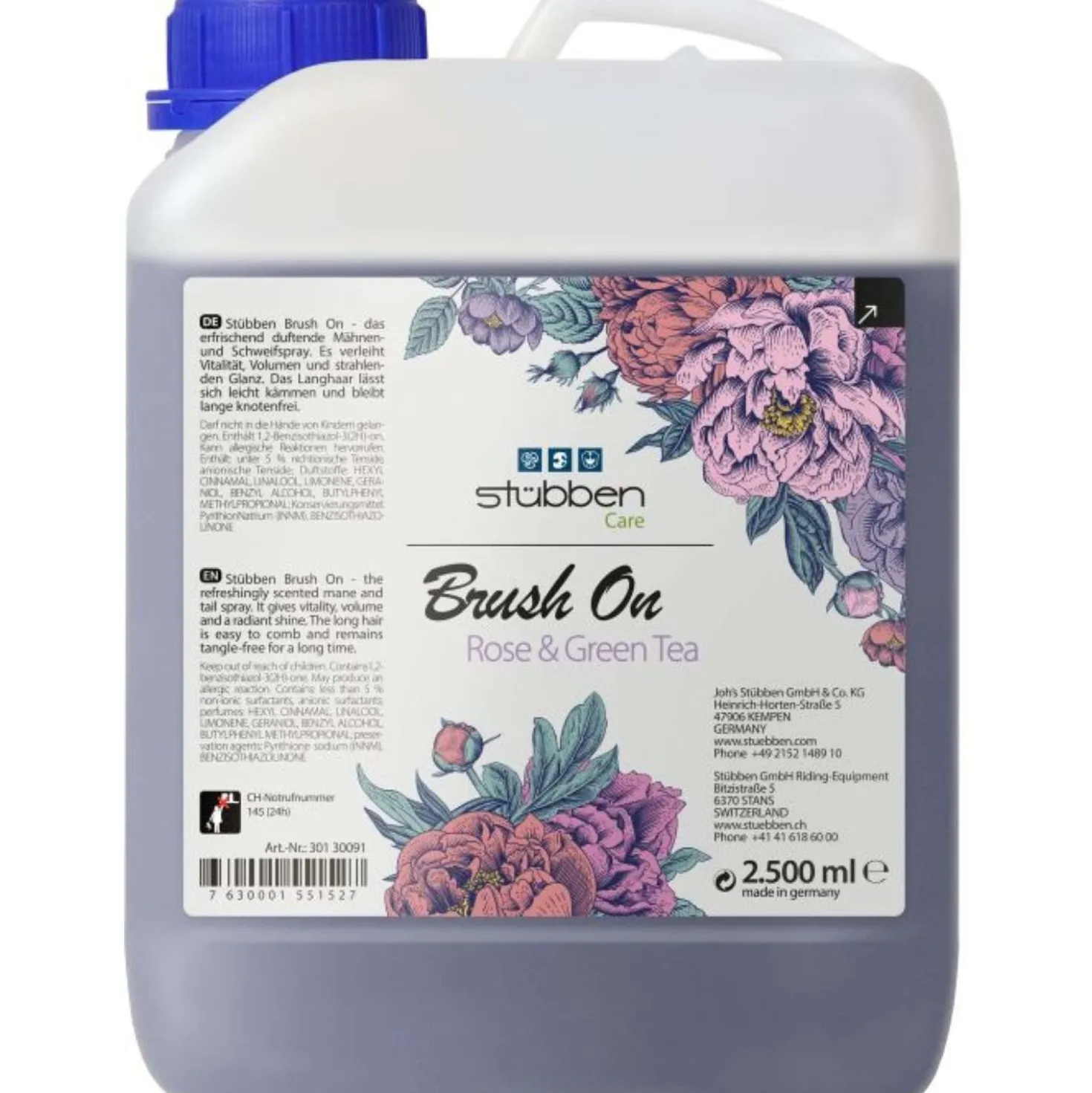 Stübben Anti-klit Spray Rose & Green Tea Refill