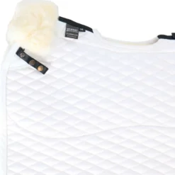 Stübben Zadeldekje Streamline Dressuur Lamsvel Wit