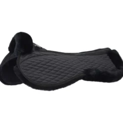 Stübben Zadelonderlegger Streamline Lambswool Springen Zwart