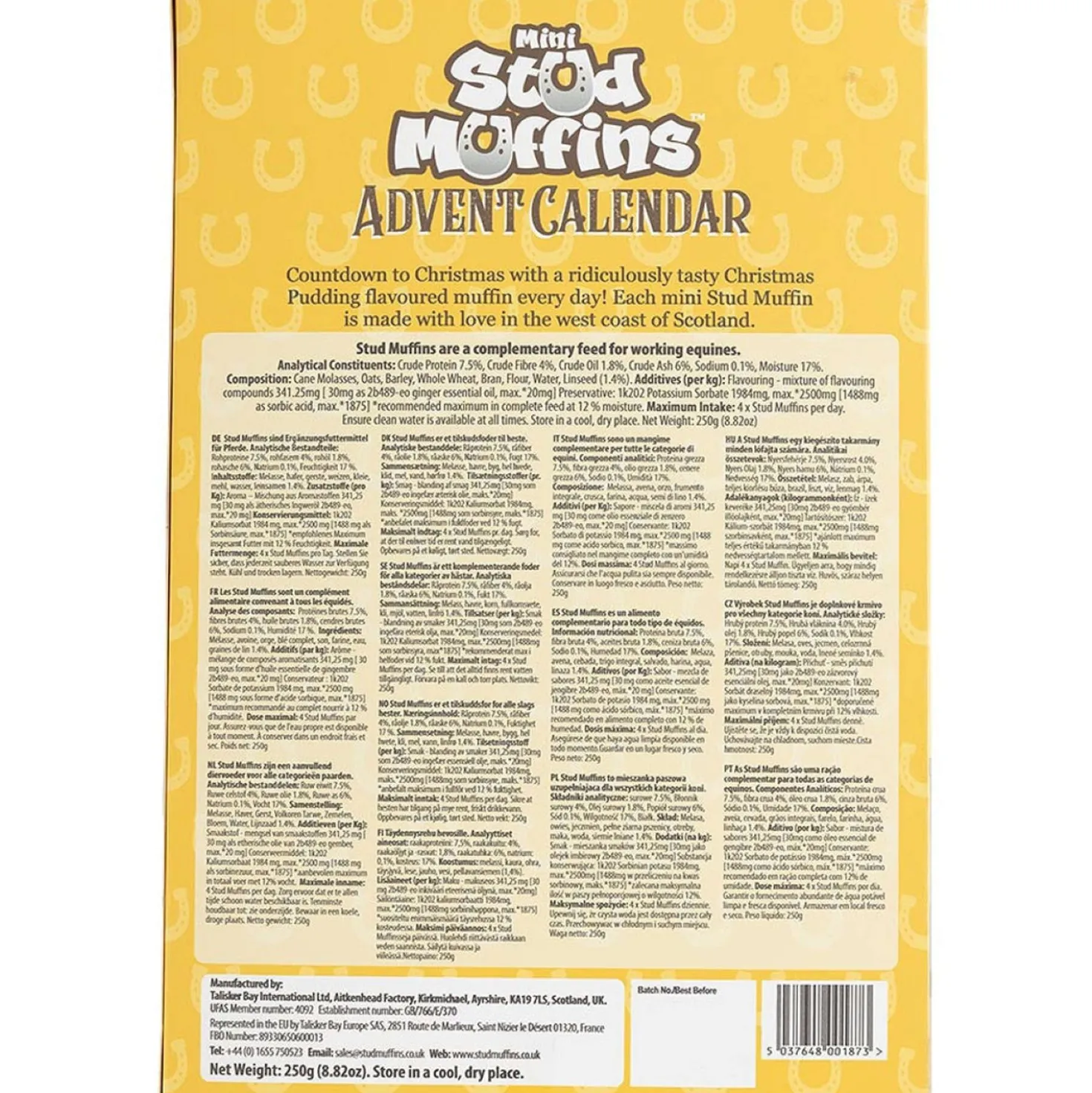Stud Muffins Adventskalender Paardensnoepjes