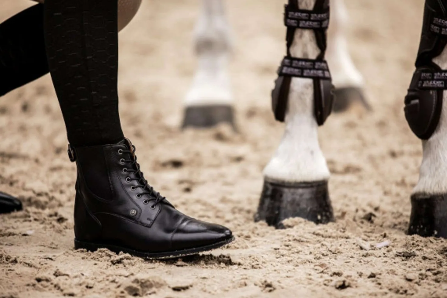 Suedwind Jodhpurs Florentina BZ met Veters Zwart