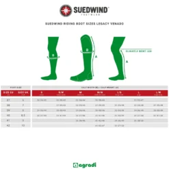 Suedwind Rijlaarzen Venado I Legacy Lace Tall Zwart