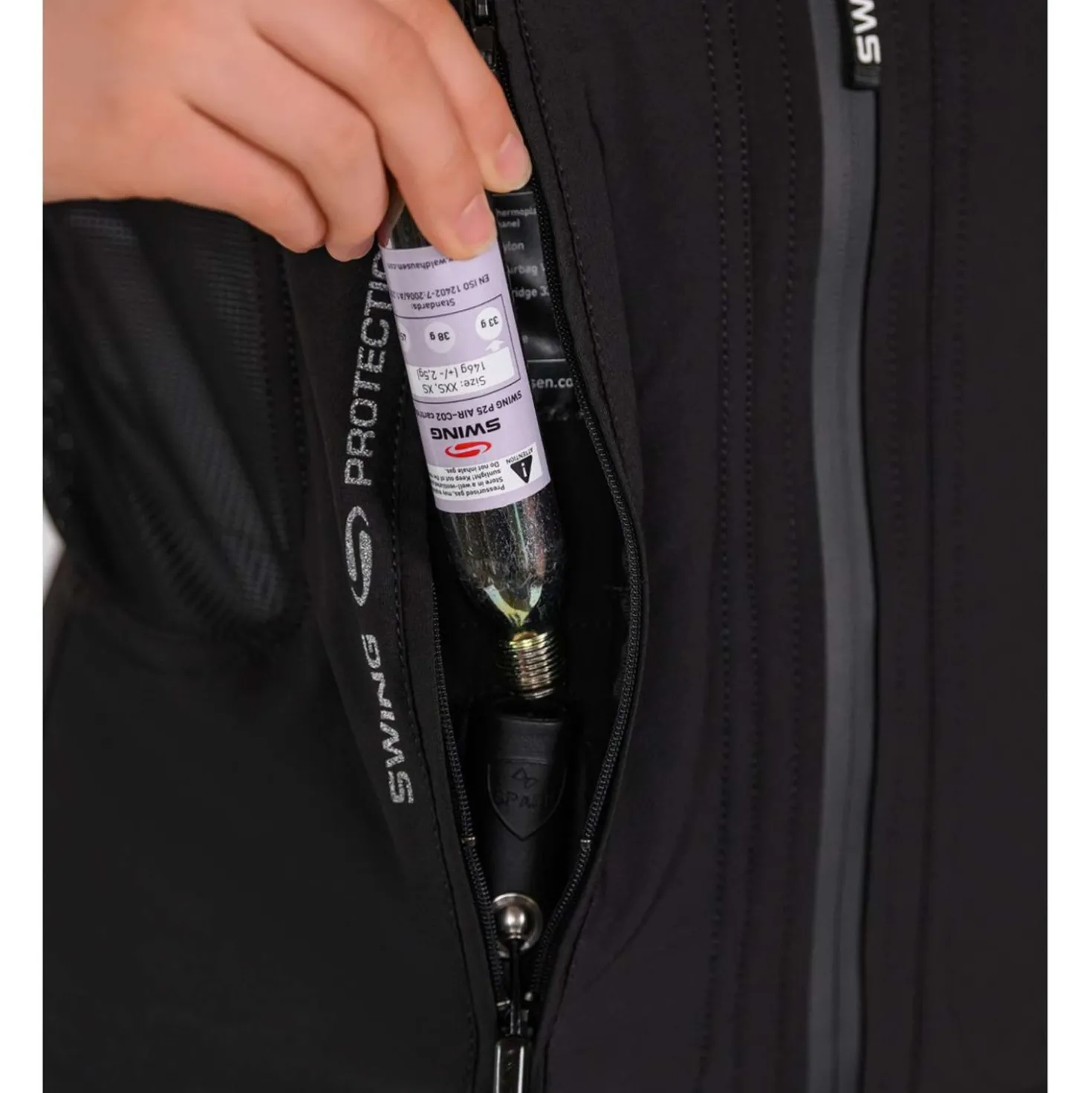 Swing Airbag Vest P25 AIR Zwart