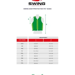 Swing Rugprotector P07 Kinderen Zwart