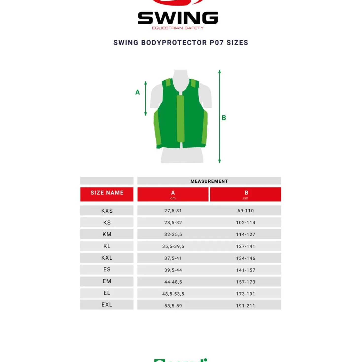 Swing Rugprotector P07 Zwart