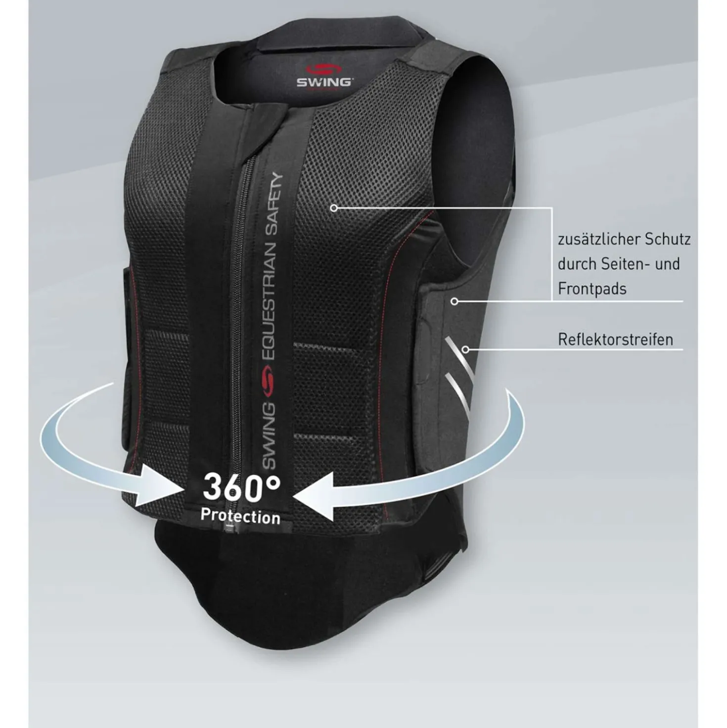 Swing Rugprotector P07 Zwart