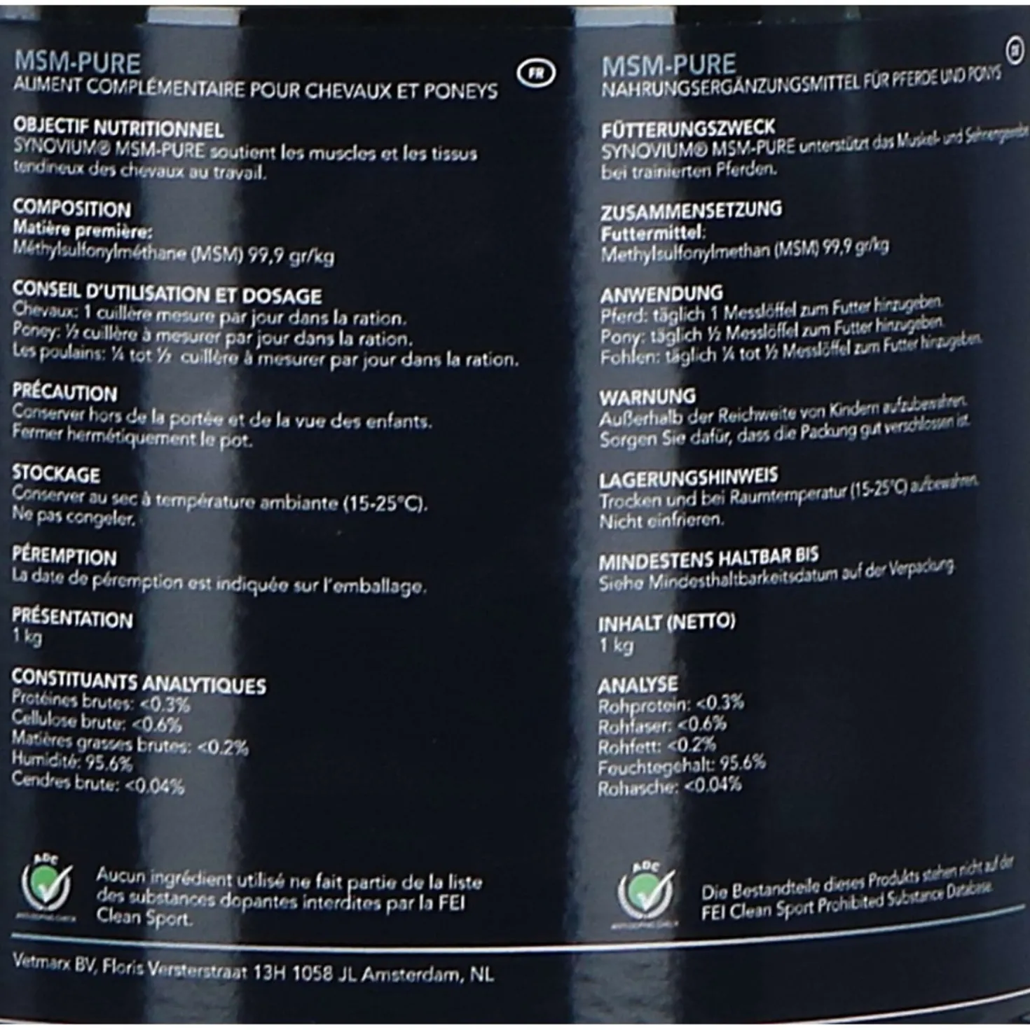 Synovium MSM Pure