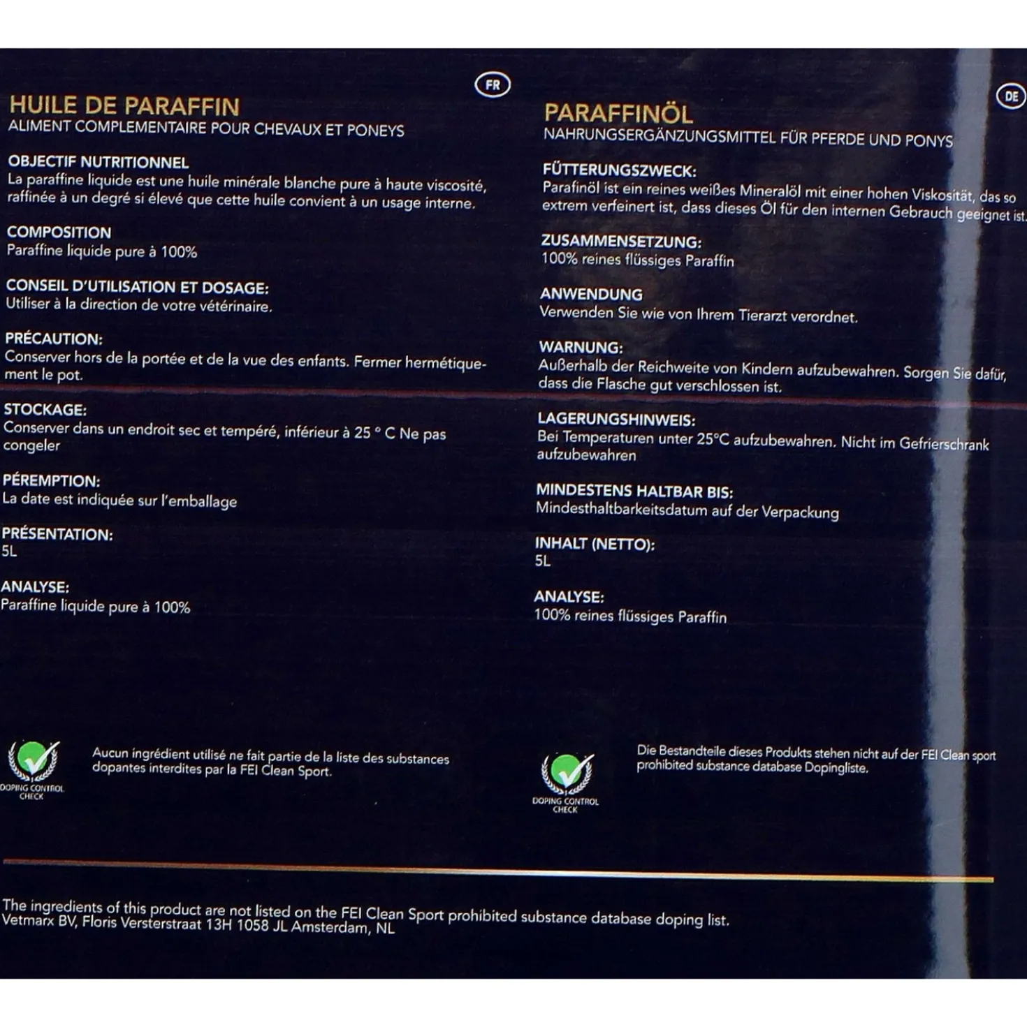 Synovium Paraffin Oil