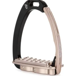 Tech Stirrups Stijgbeugels Venice Sloped EVO Zwart/Rosegold