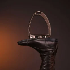 Tech Stirrups Stijgbeugels Venice Sloped EVO Leopard Brown