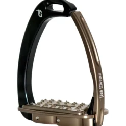 Tech Stirrups Stijgbeugels Venice Sloped EVO Zwart/Bruin